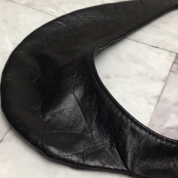 Genuine Leather Peter Pan Collar. Handmade - Picture 4 of 4